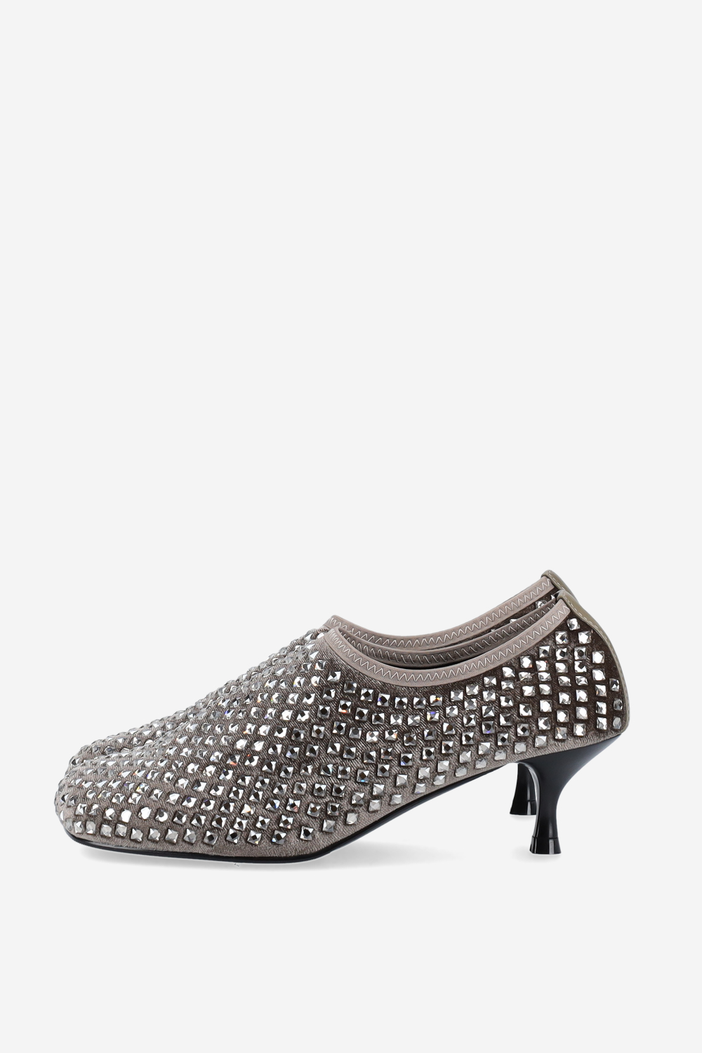 Connie velvet strass pumps