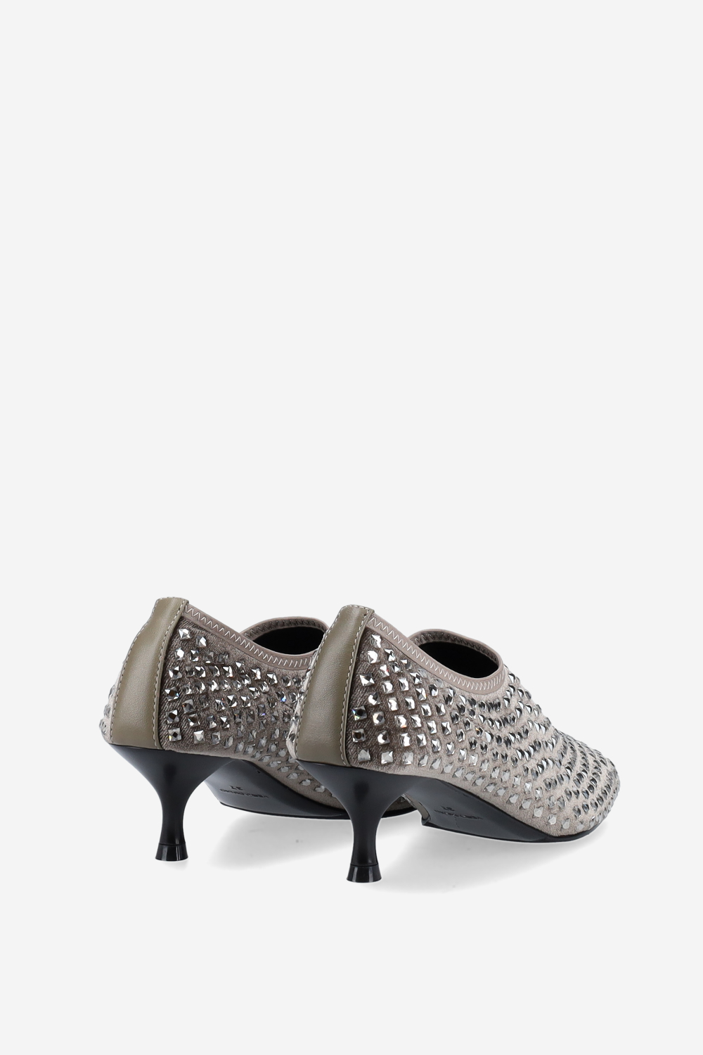 Connie velvet strass pumps