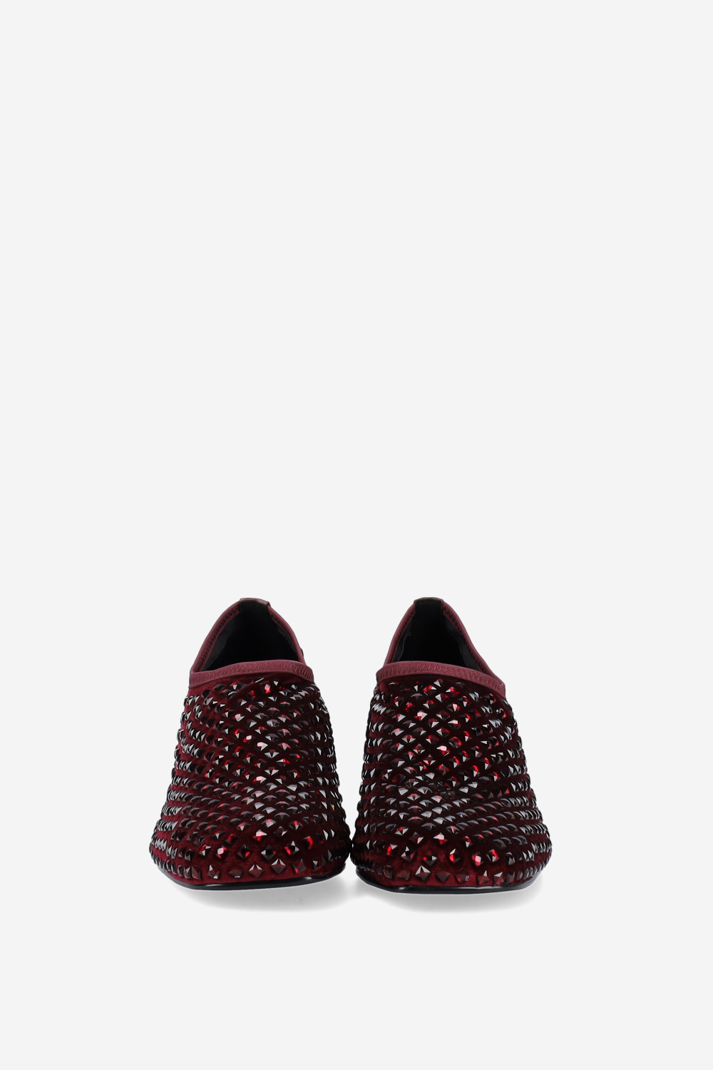 Connie velvet strass pumps