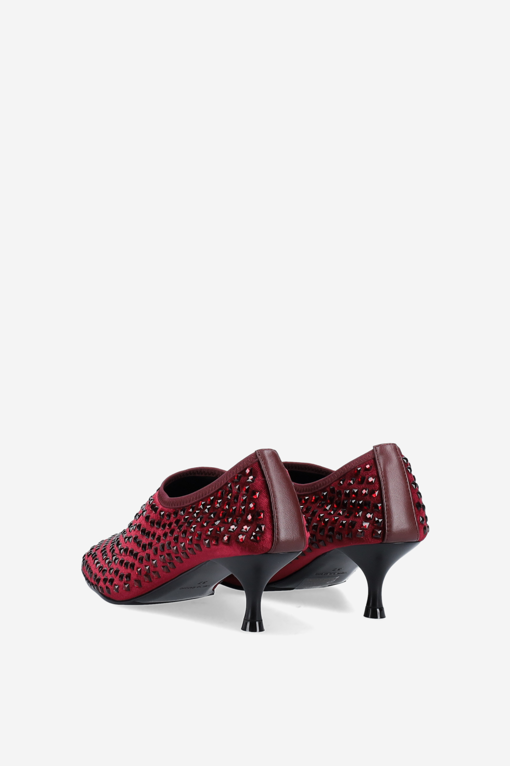Connie velvet strass pumps