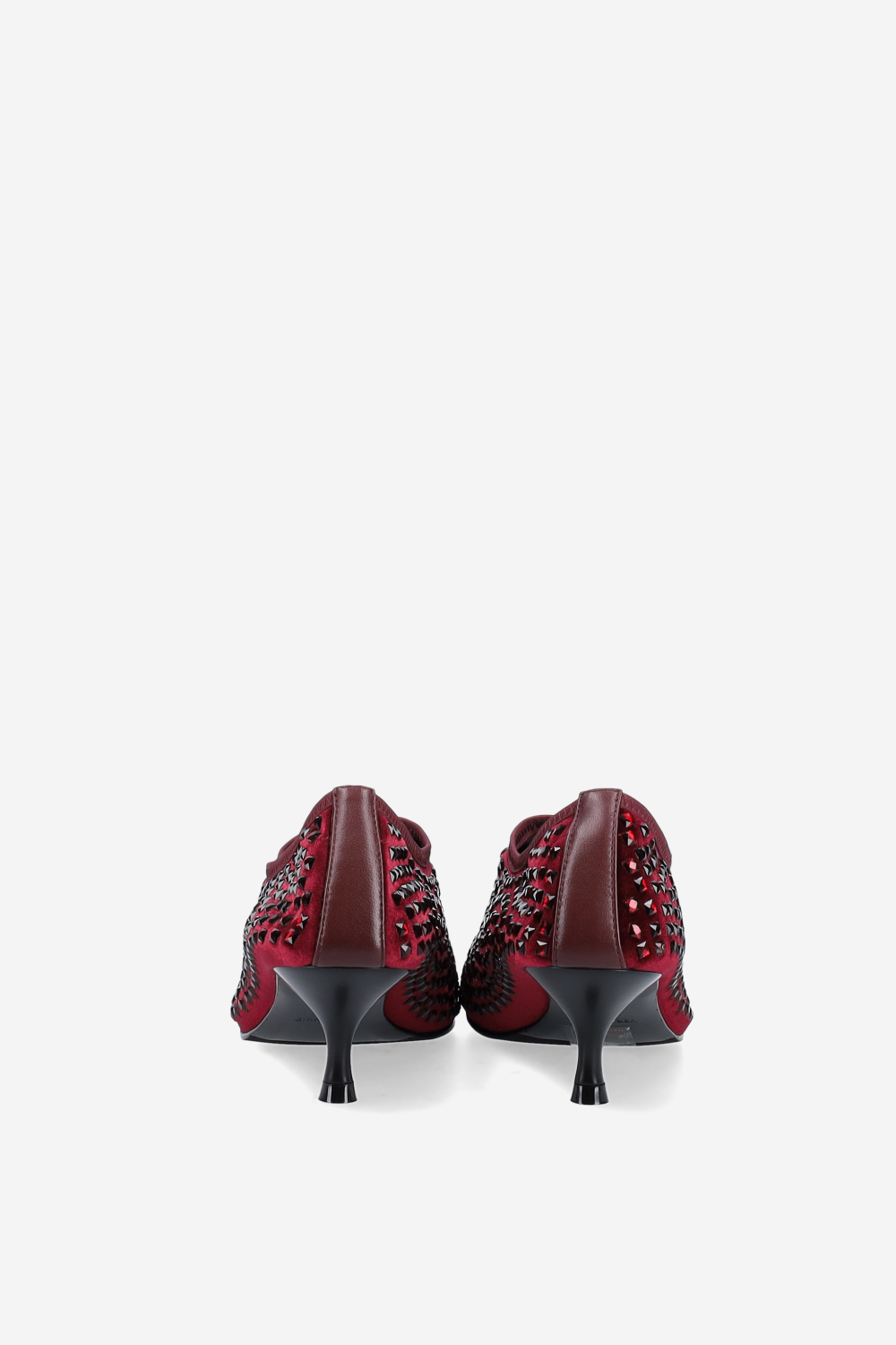 Connie velvet strass pumps