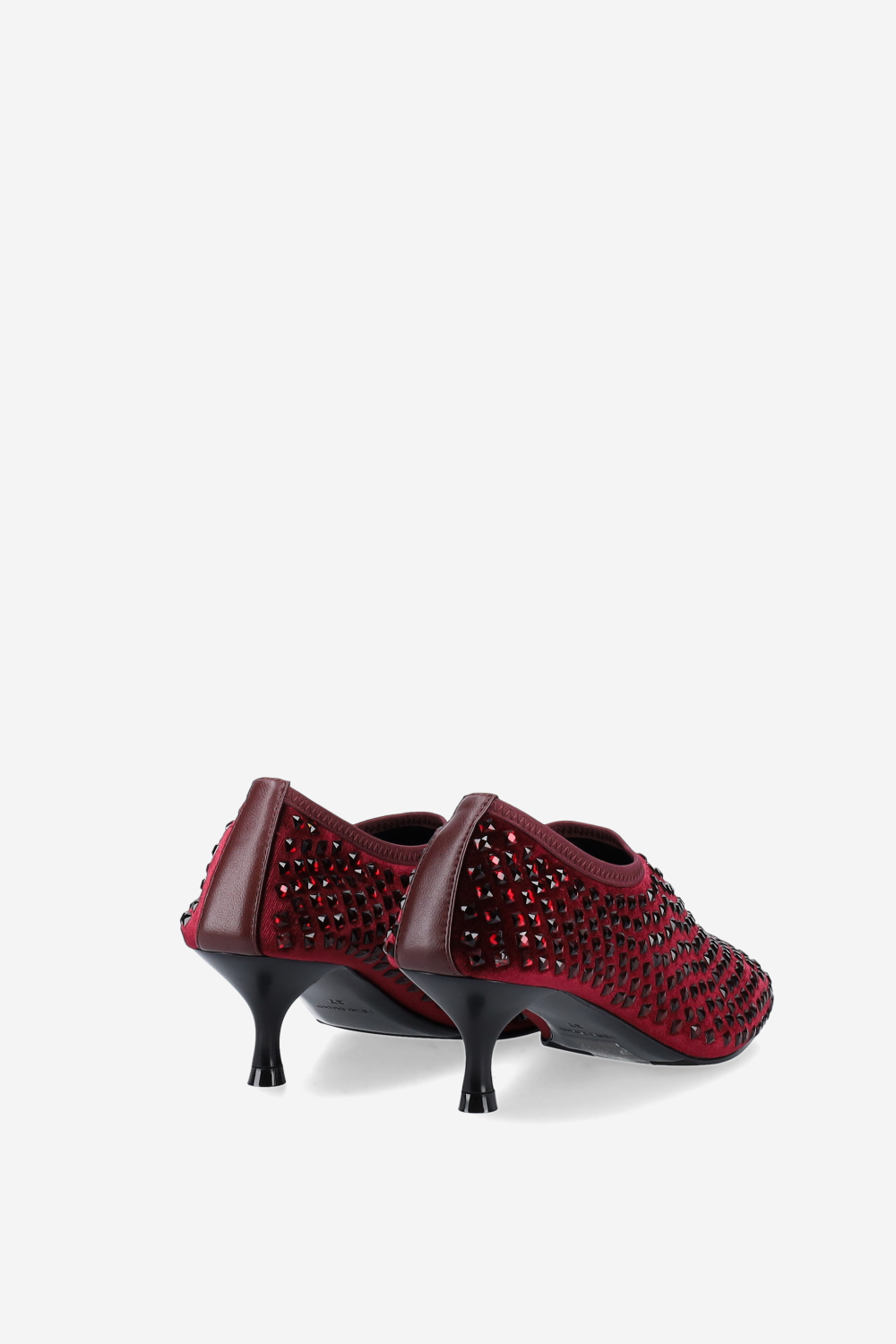 Connie velvet strass pumps