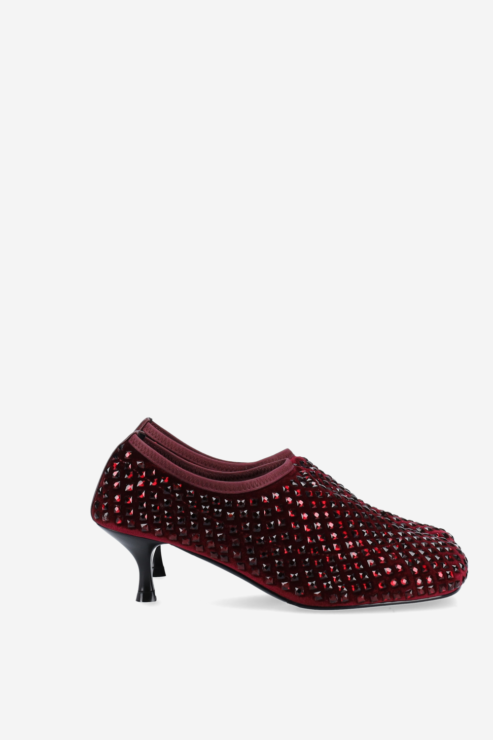 Connie velvet strass pumps
