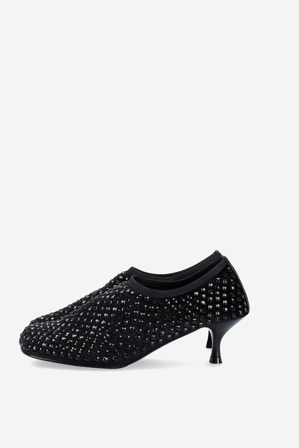 Connie velvet strass pumps