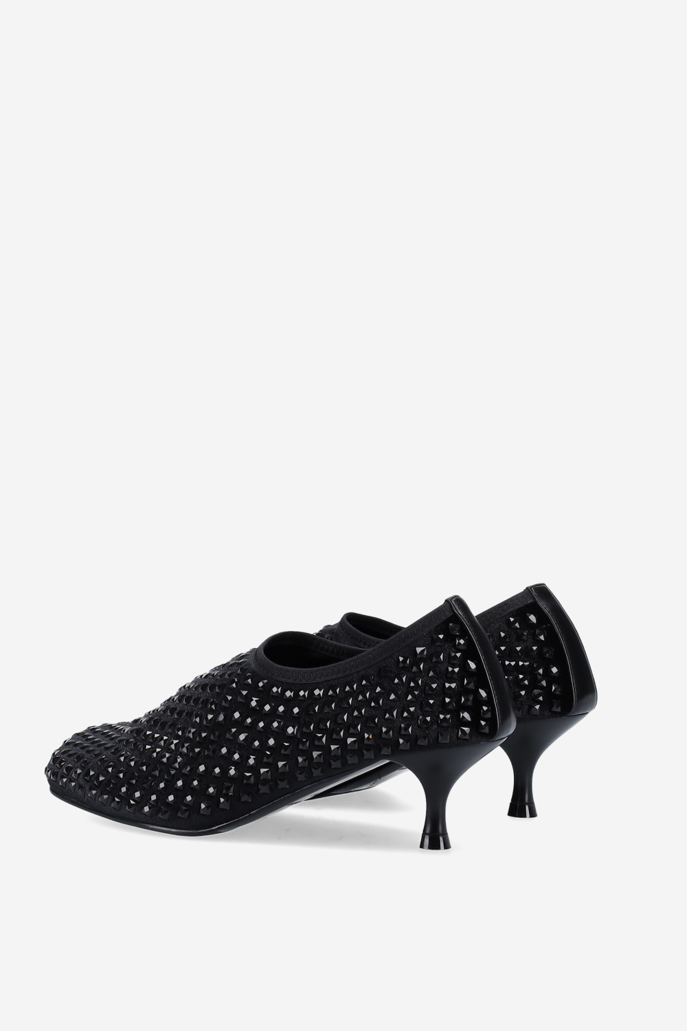 Connie velvet strass pumps