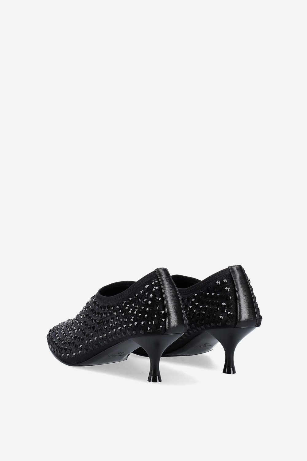 Connie velvet strass pumps