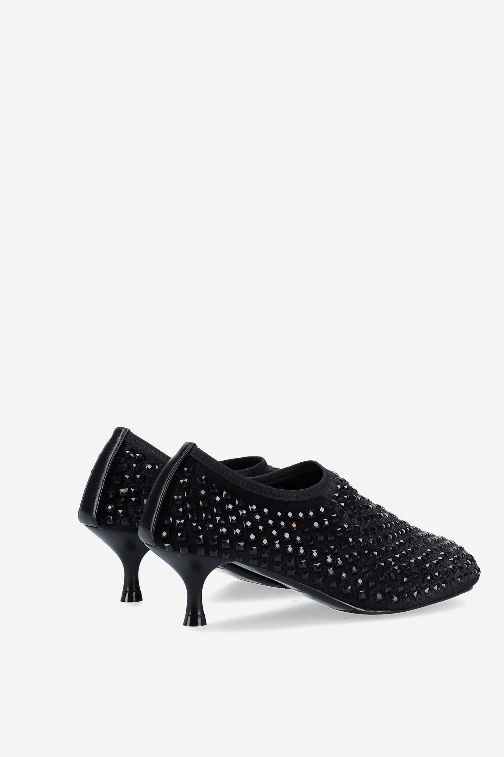 Connie velvet strass pumps