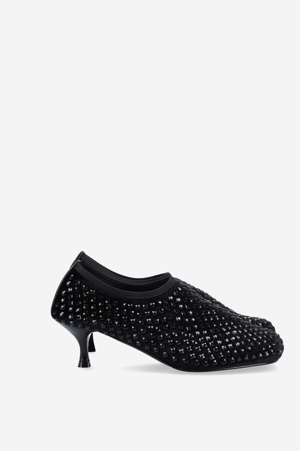 Connie velvet strass pumps