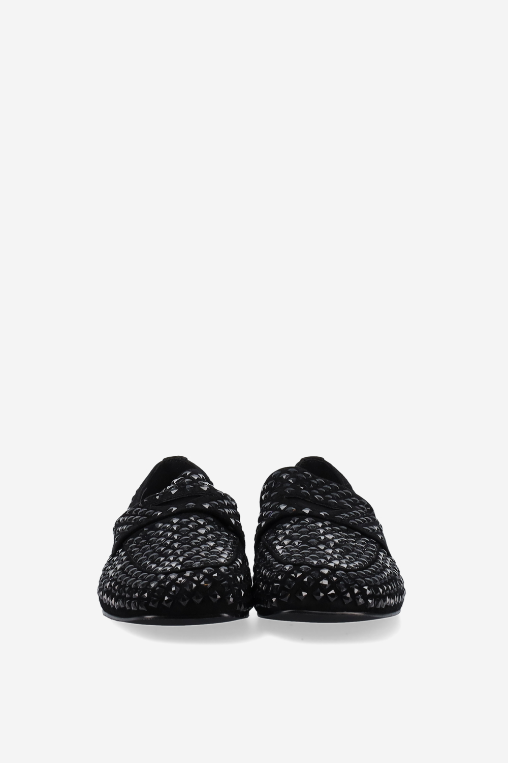 Dollie suede strass loafers