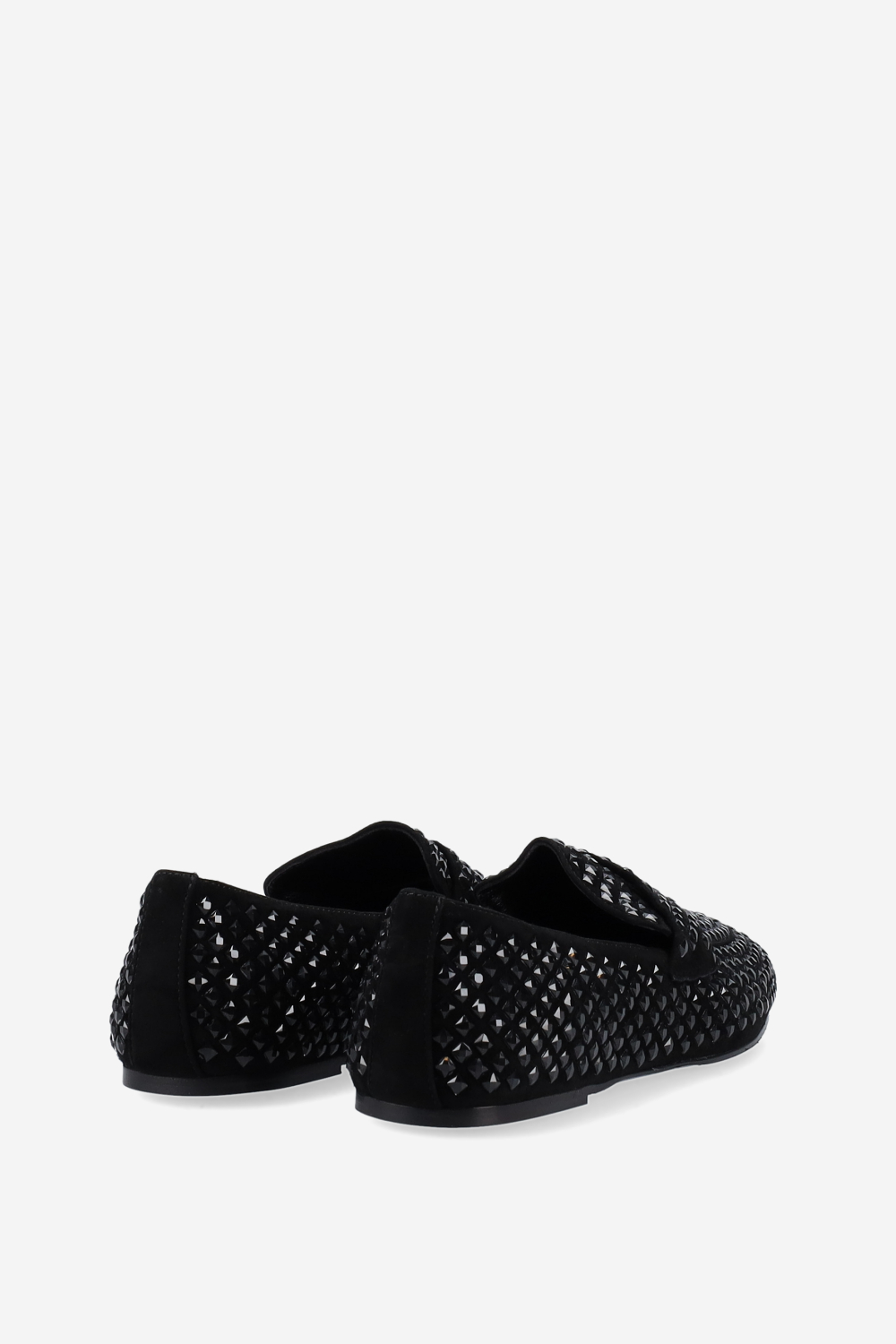 Dollie suede strass loafers
