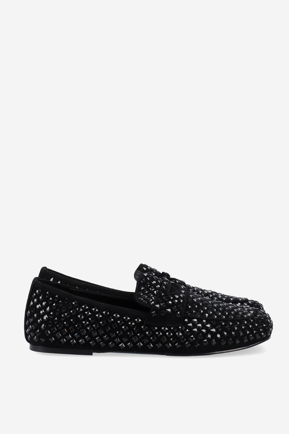 Dollie suede strass loafers