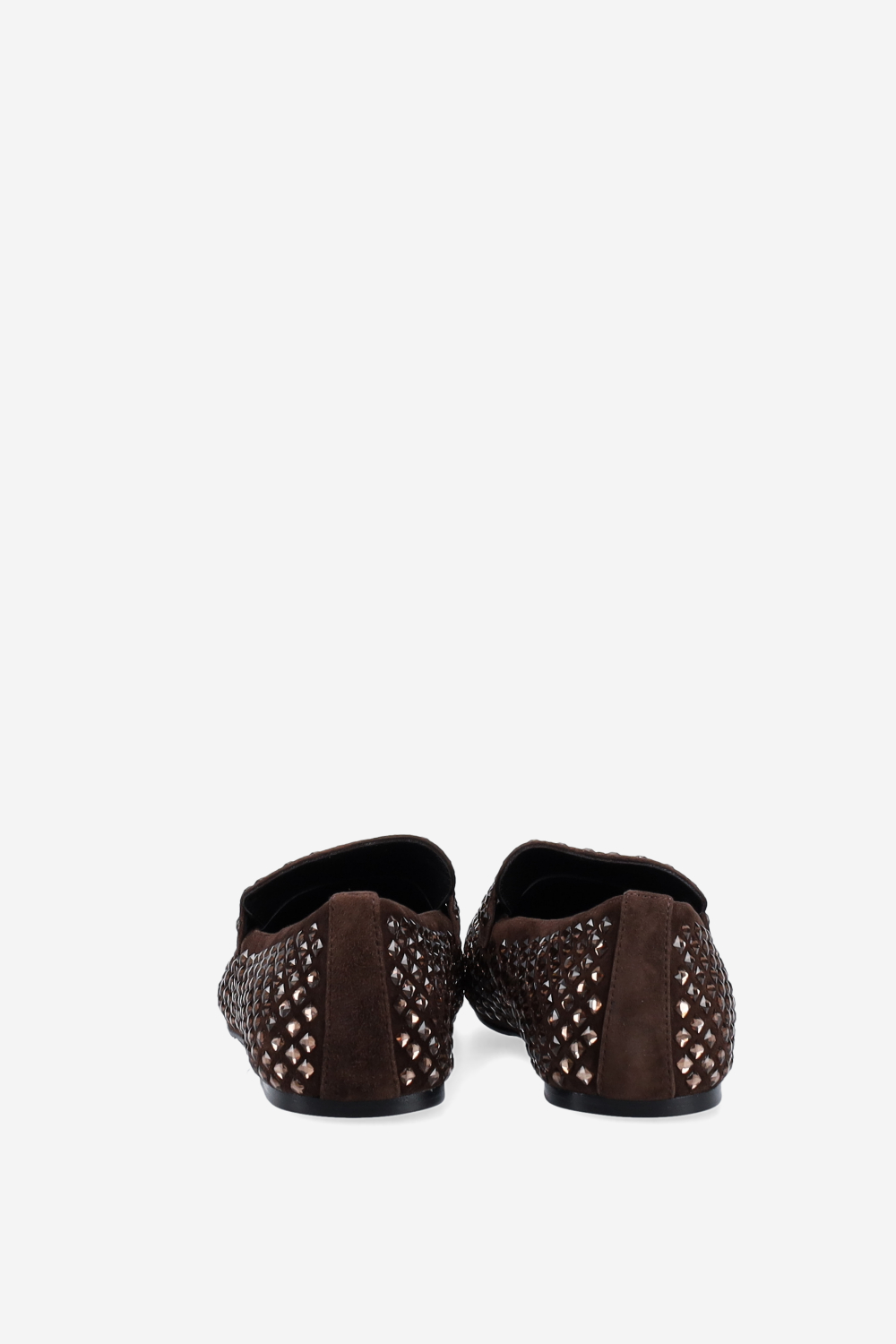 Dollie suede strass loafers