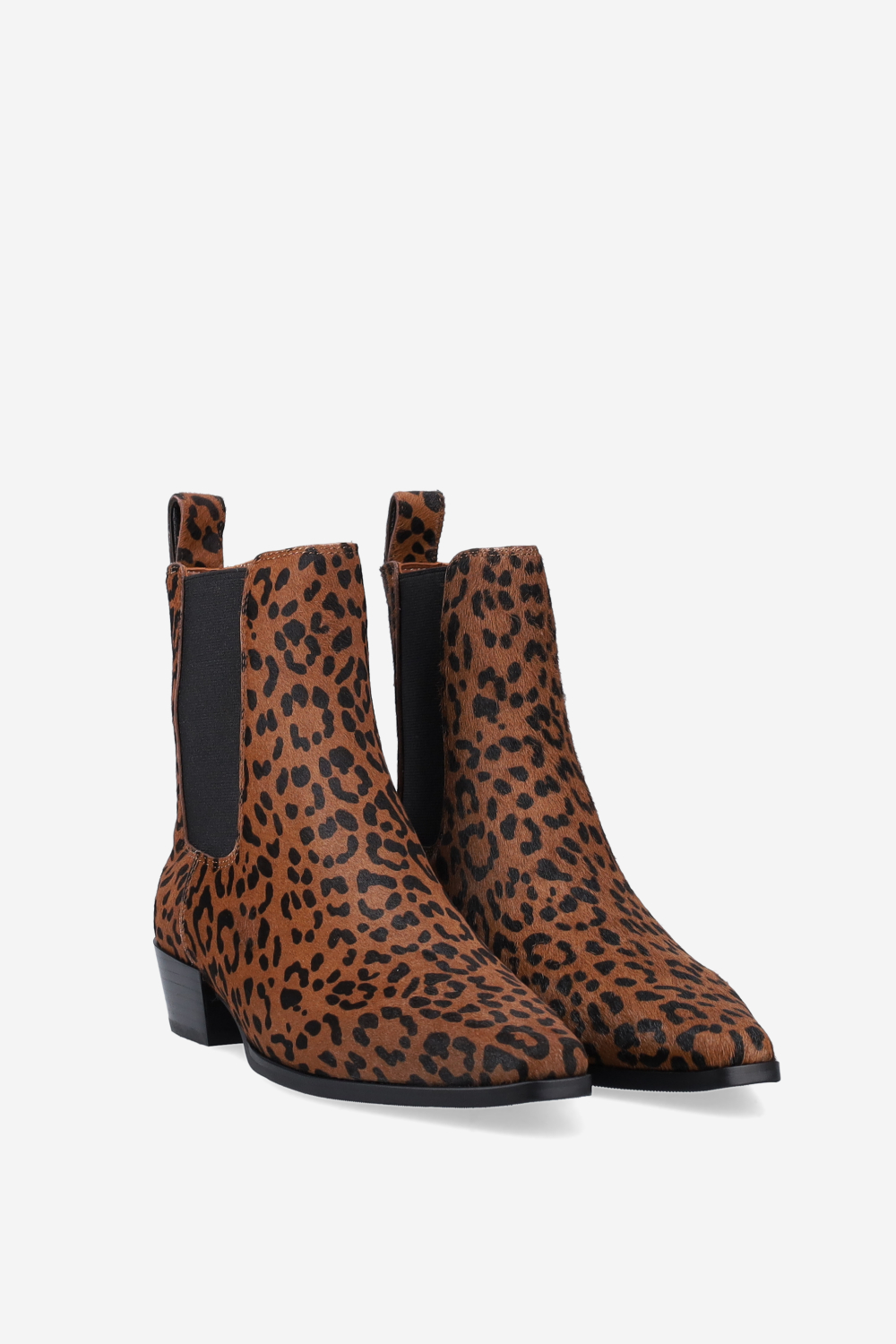 Nina pony-hair ankle boots