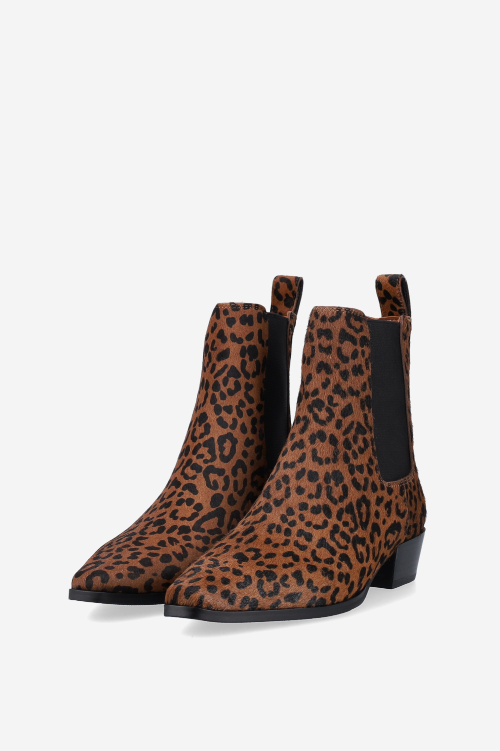 Nina pony-hair ankle boots