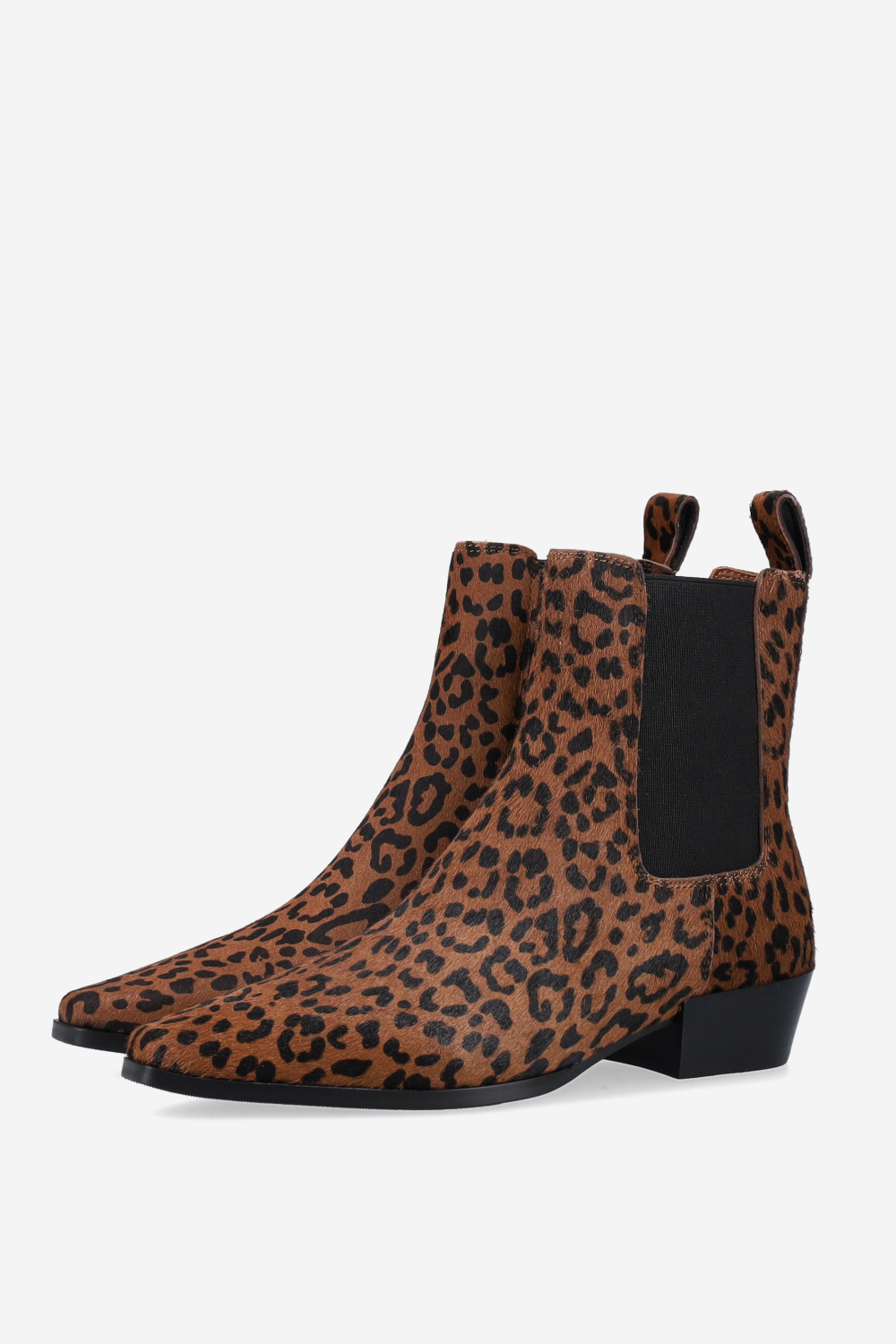 Nina pony-hair ankle boots