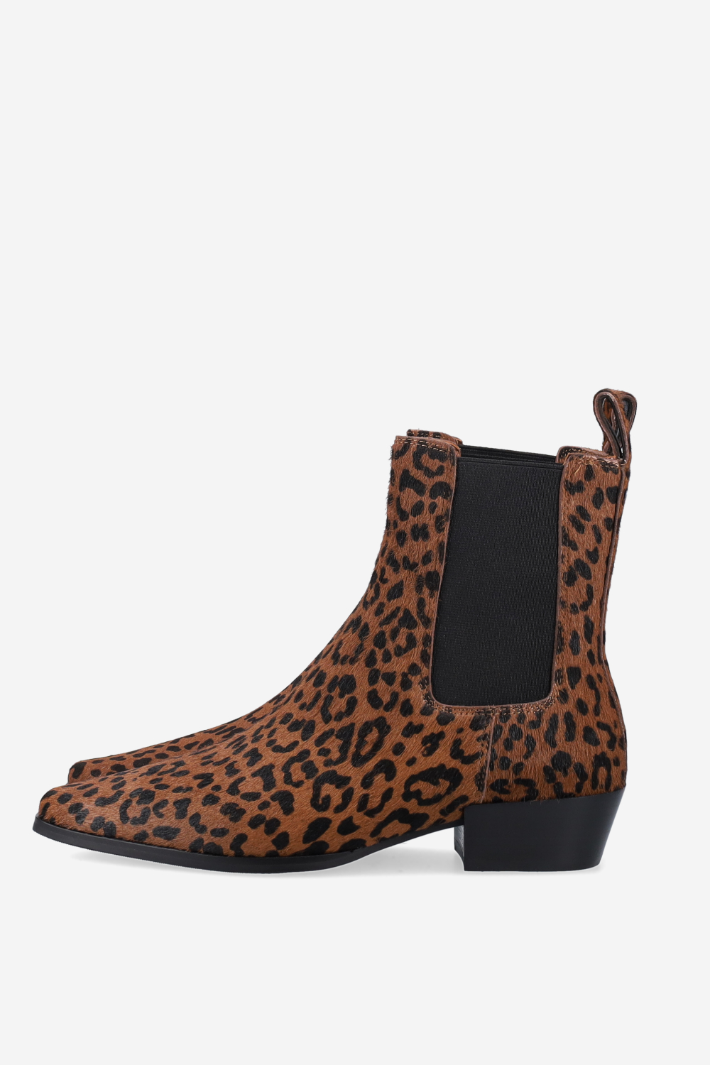 Nina pony-hair ankle boots