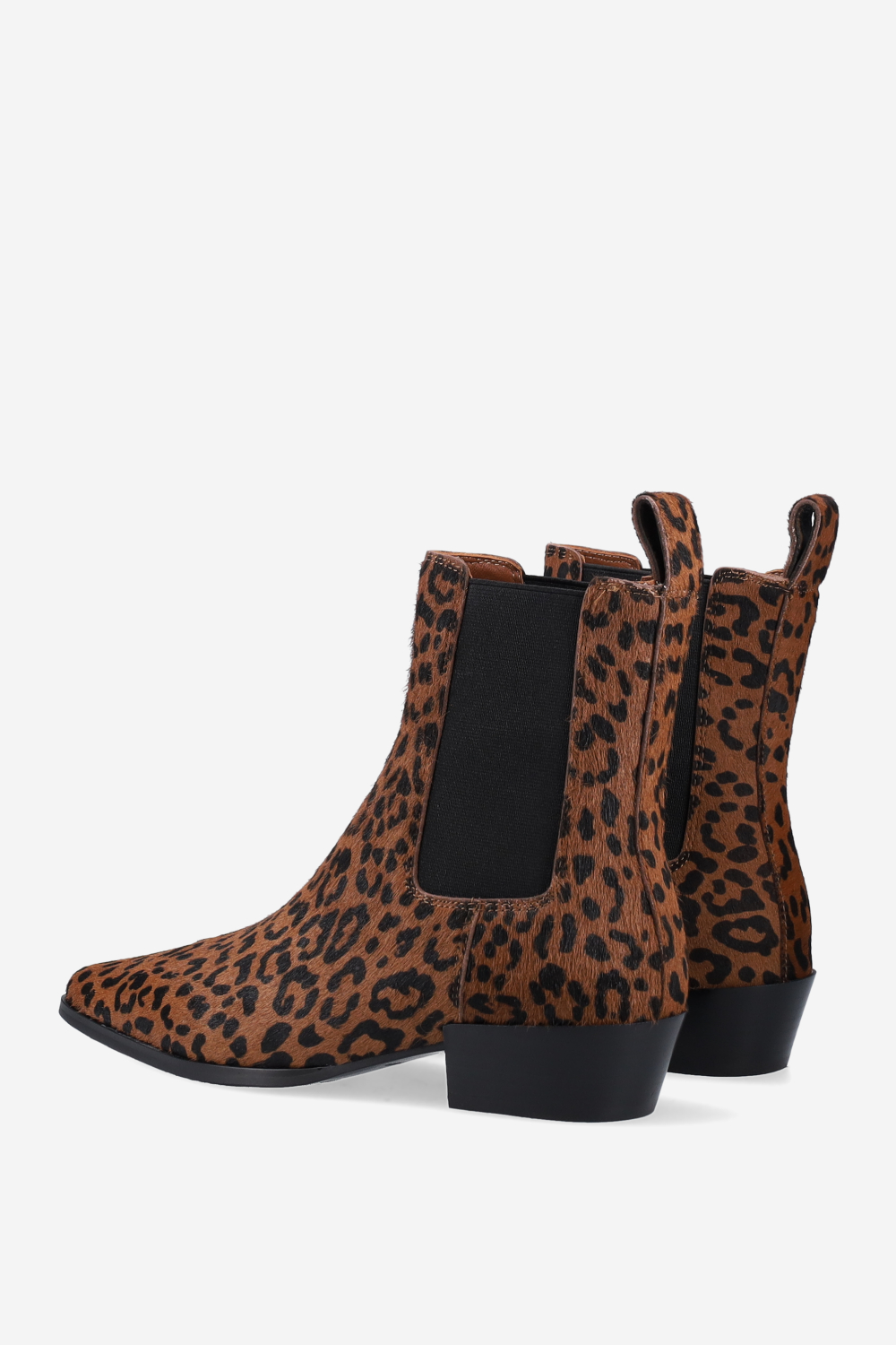 Nina pony-hair ankle boots
