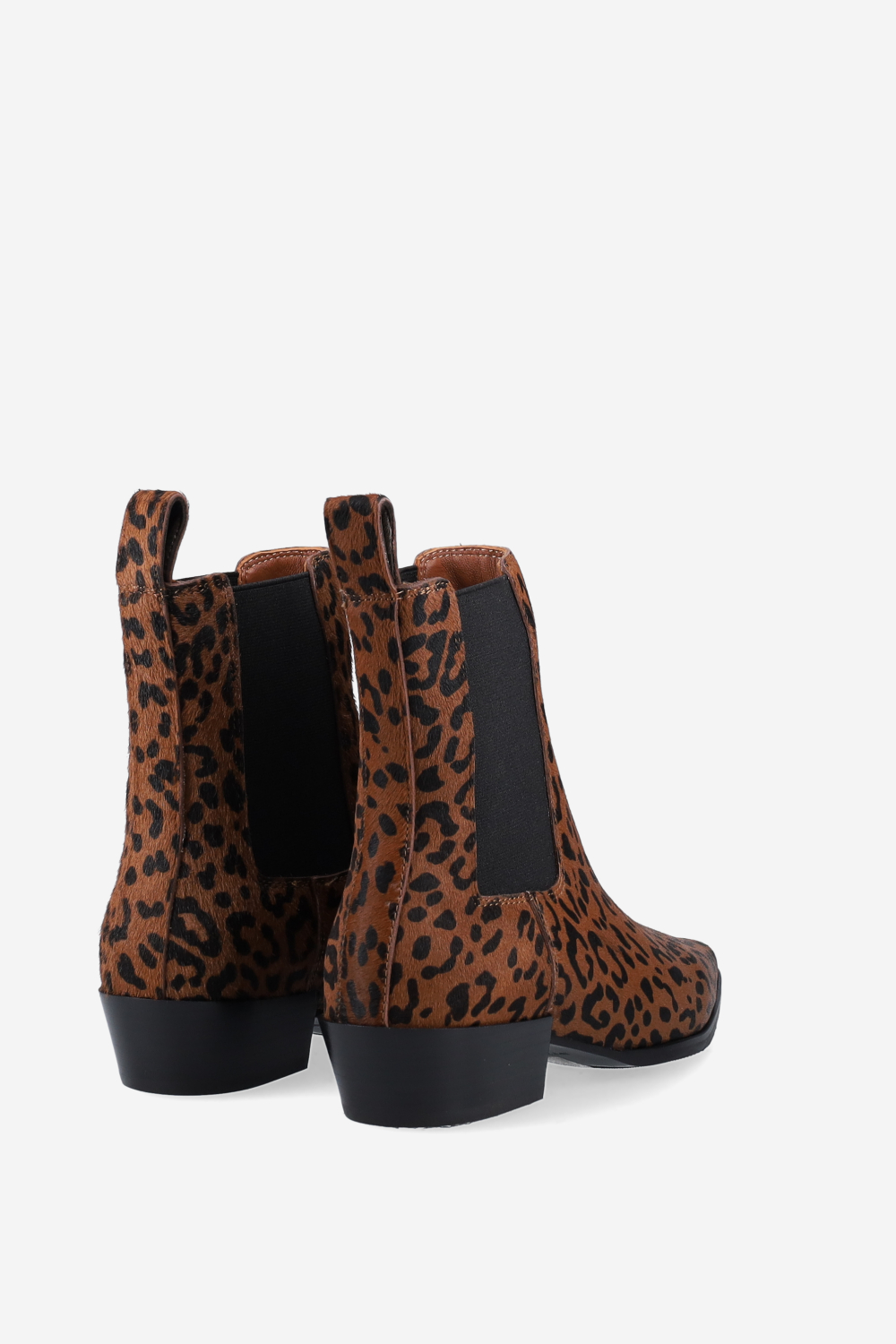 Nina pony-hair ankle boots