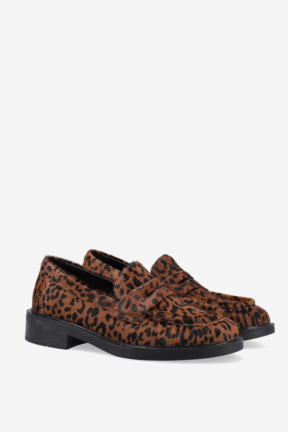 Romy pony-hair loafers