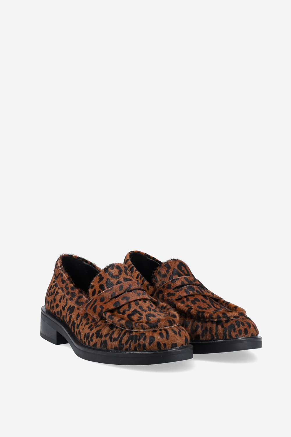Romy pony-hair loafers