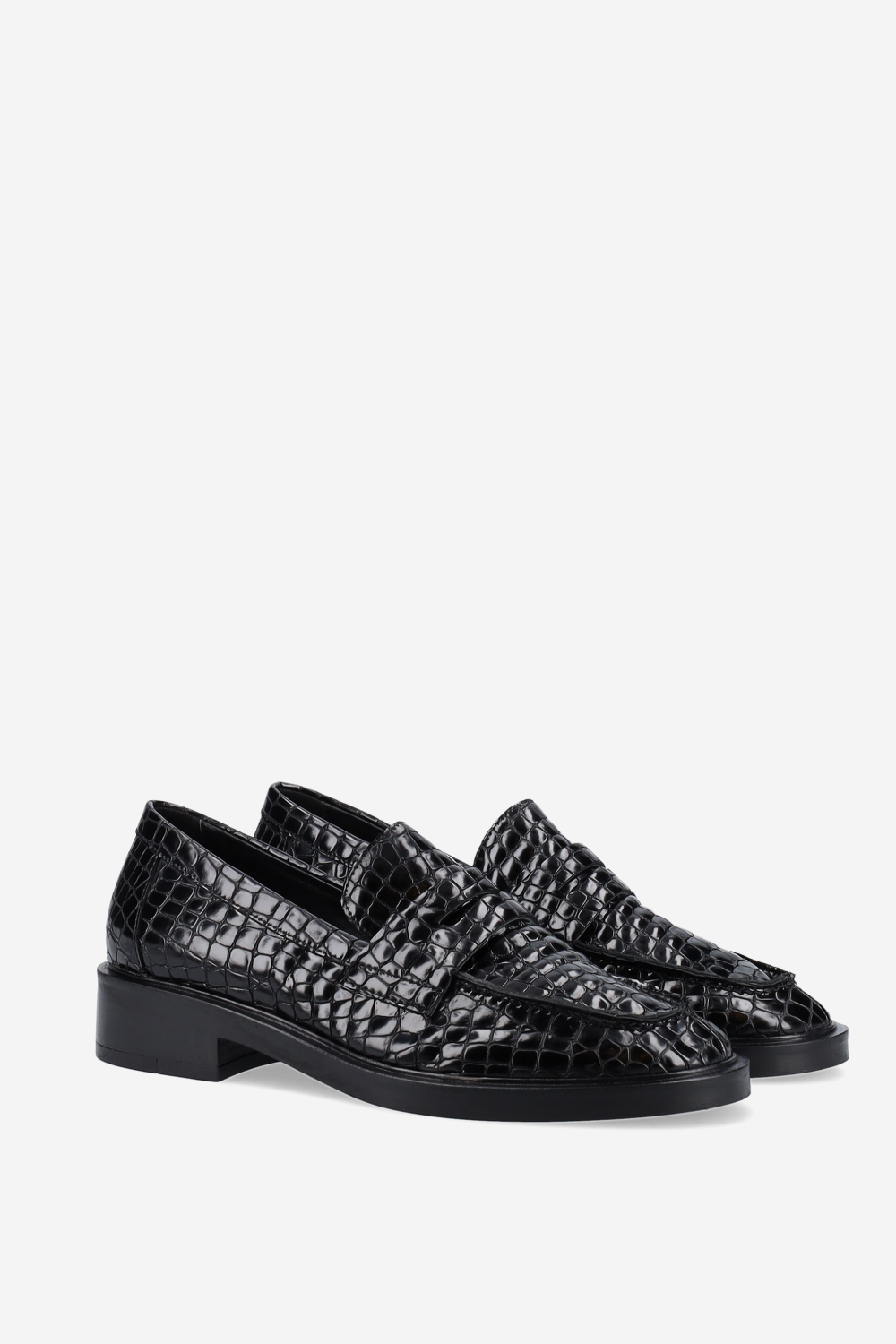 Romy leather loafers