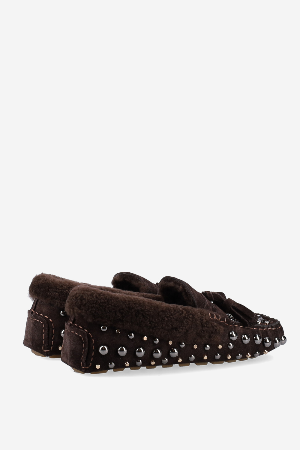 Raffy miele studded loafers