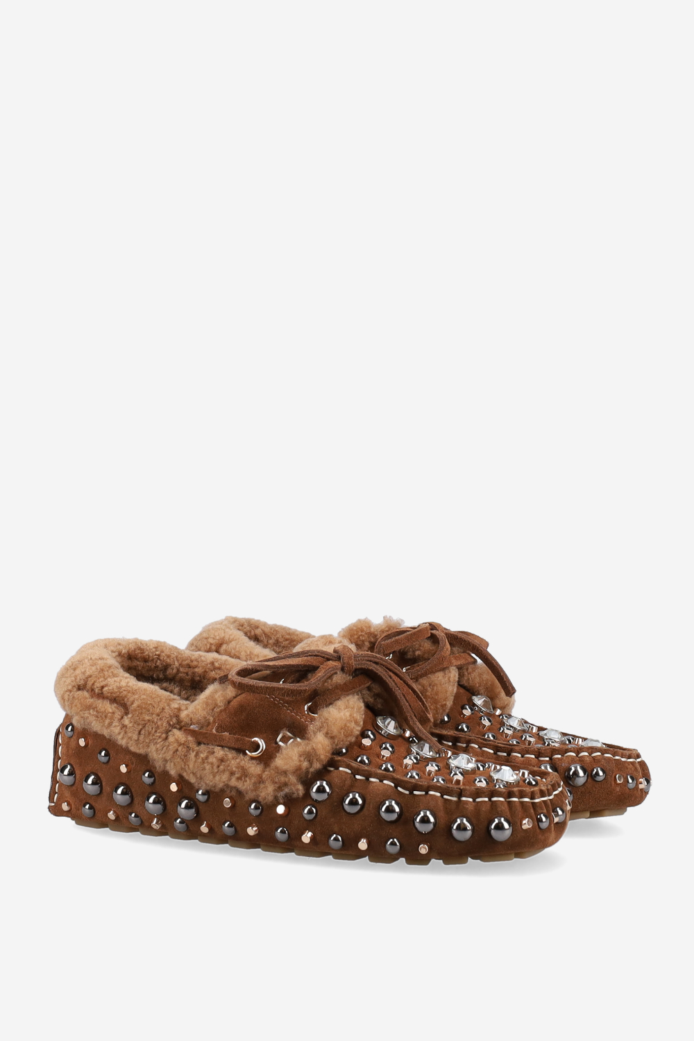 Raffy miele studded loafers