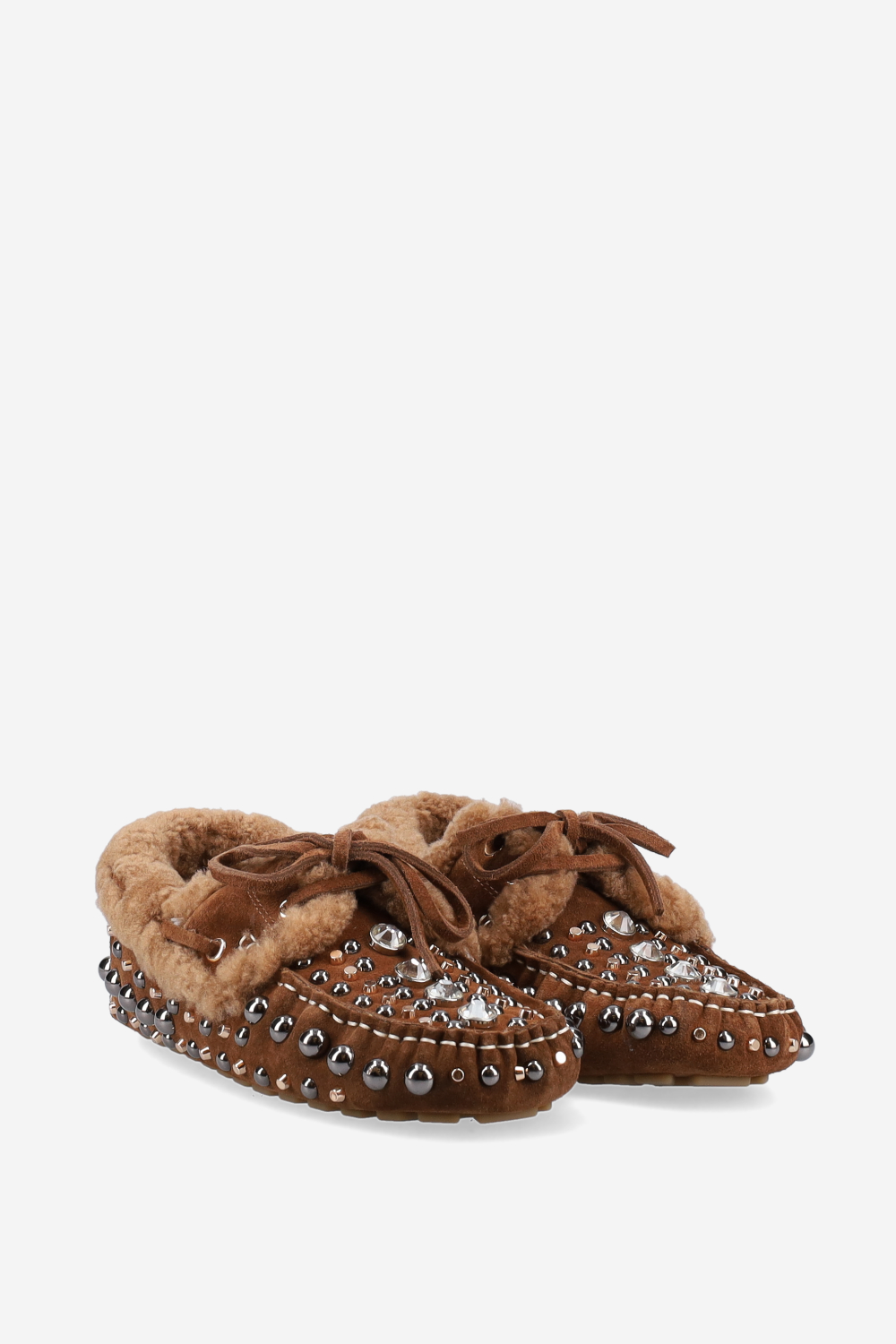 Raffy miele studded loafers