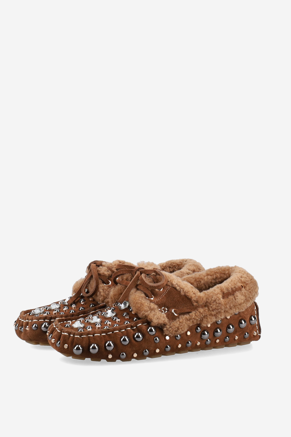 Raffy miele studded loafers