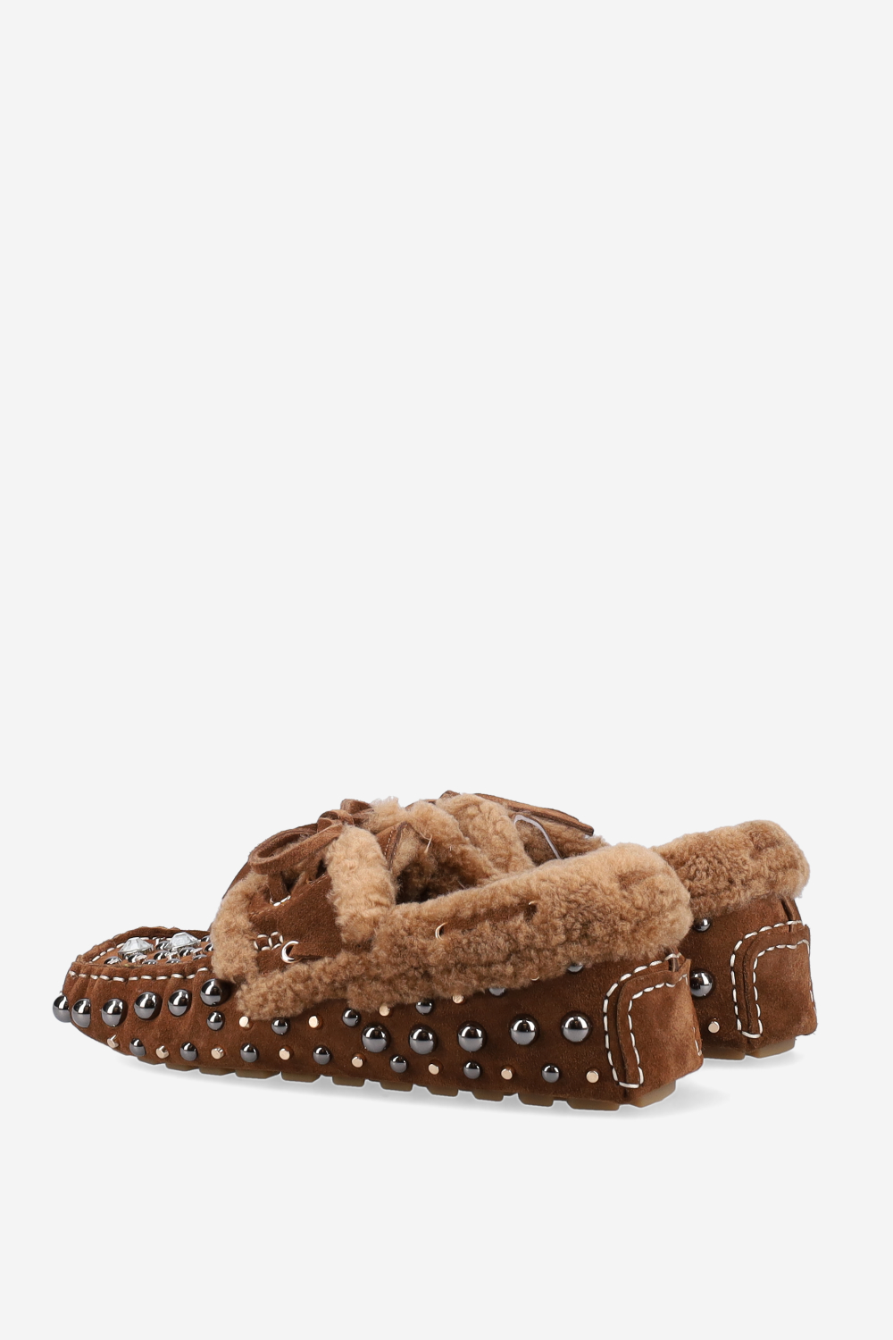 Raffy miele studded loafers