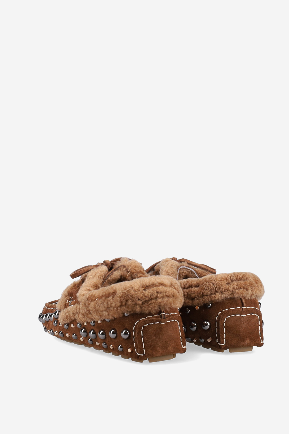 Raffy miele studded loafers