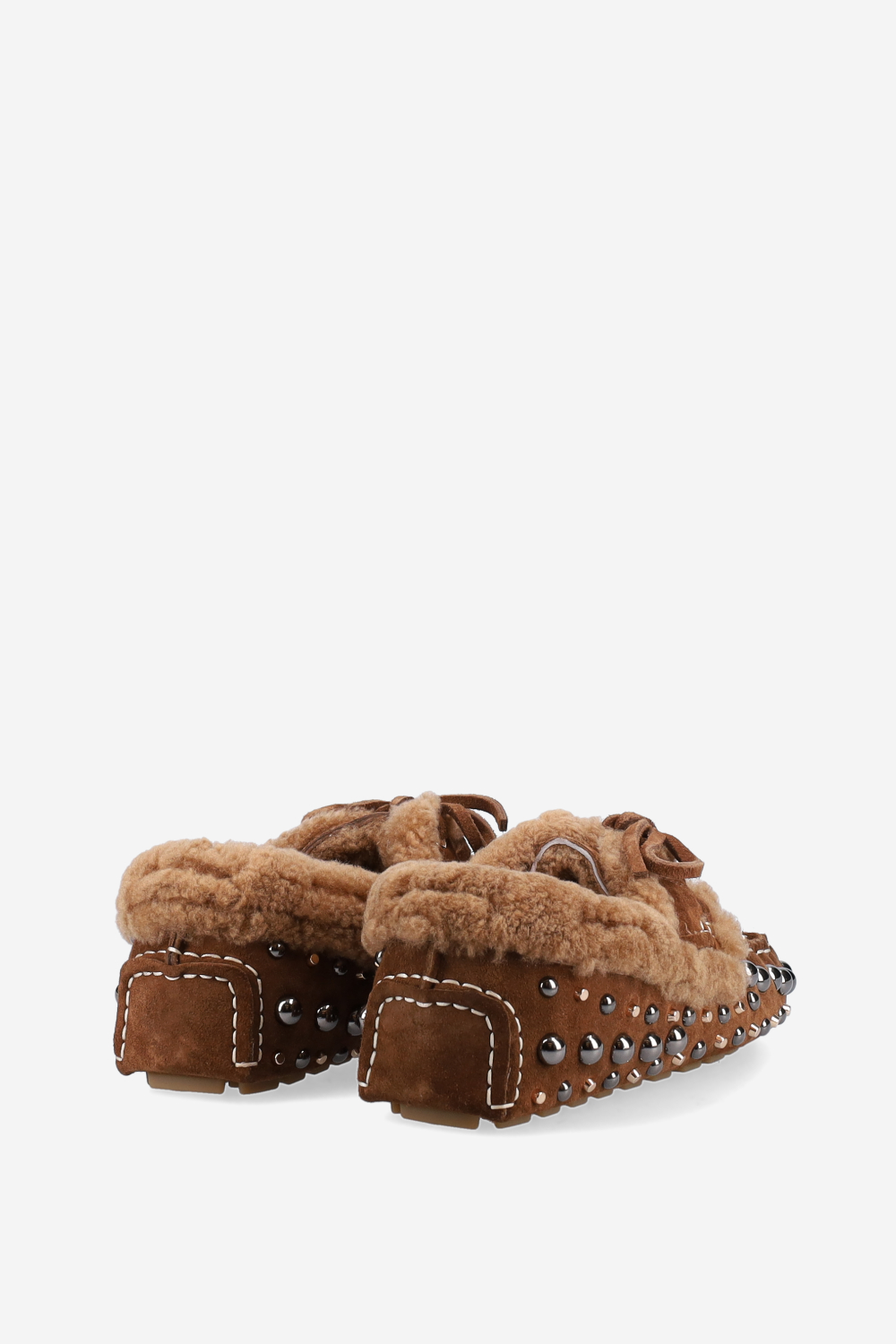 Raffy miele studded loafers