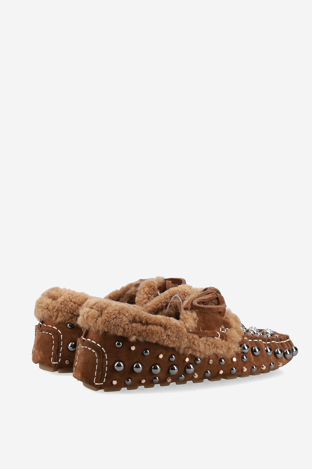 Raffy miele studded loafers