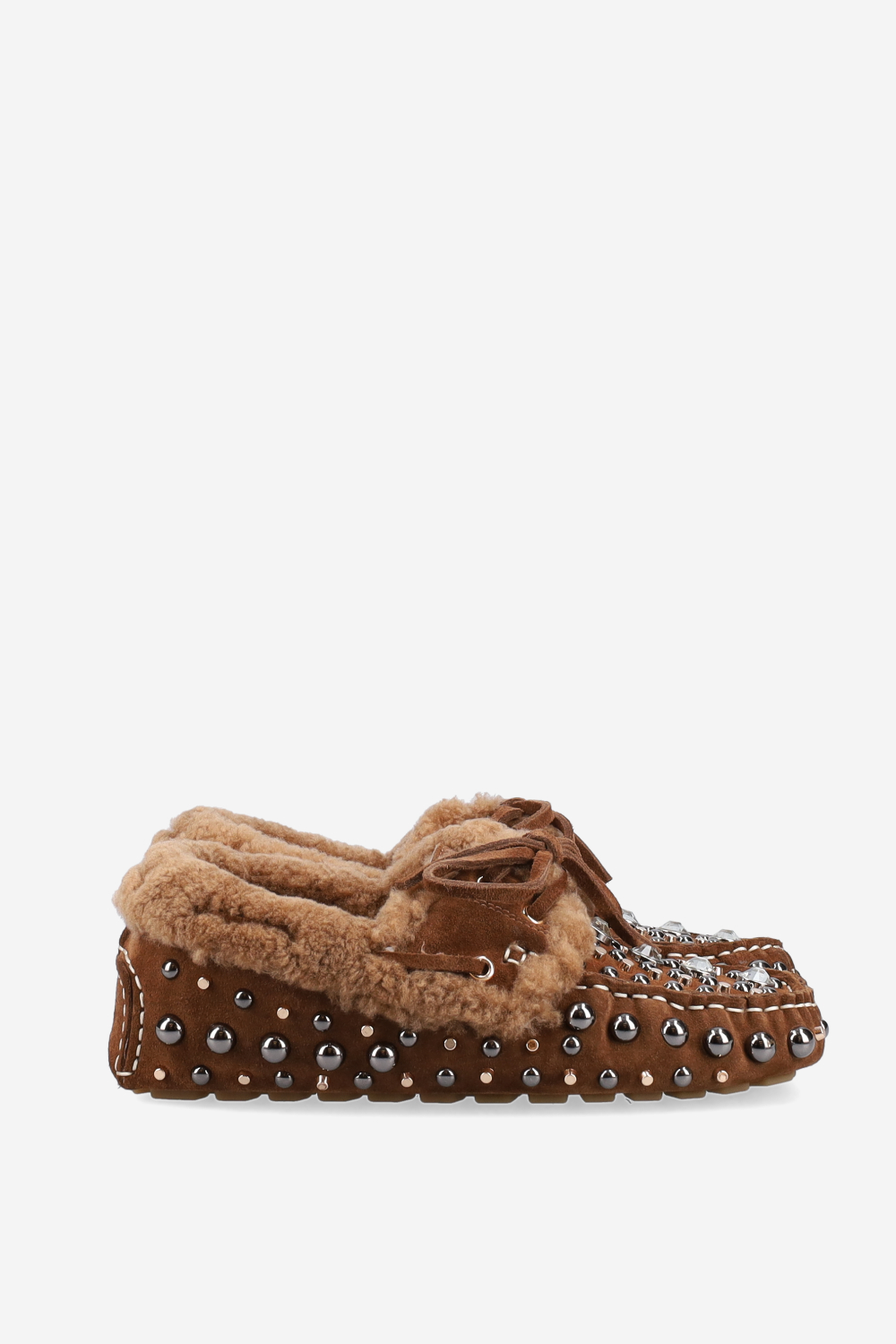 Raffy miele studded loafers
