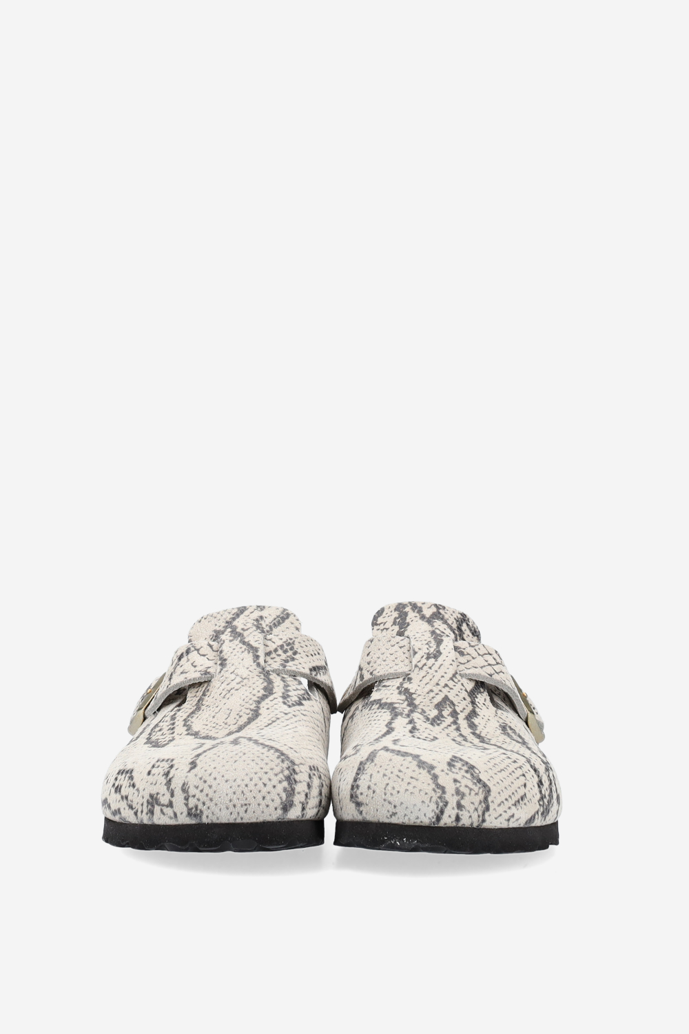 Boston rivet suede mules