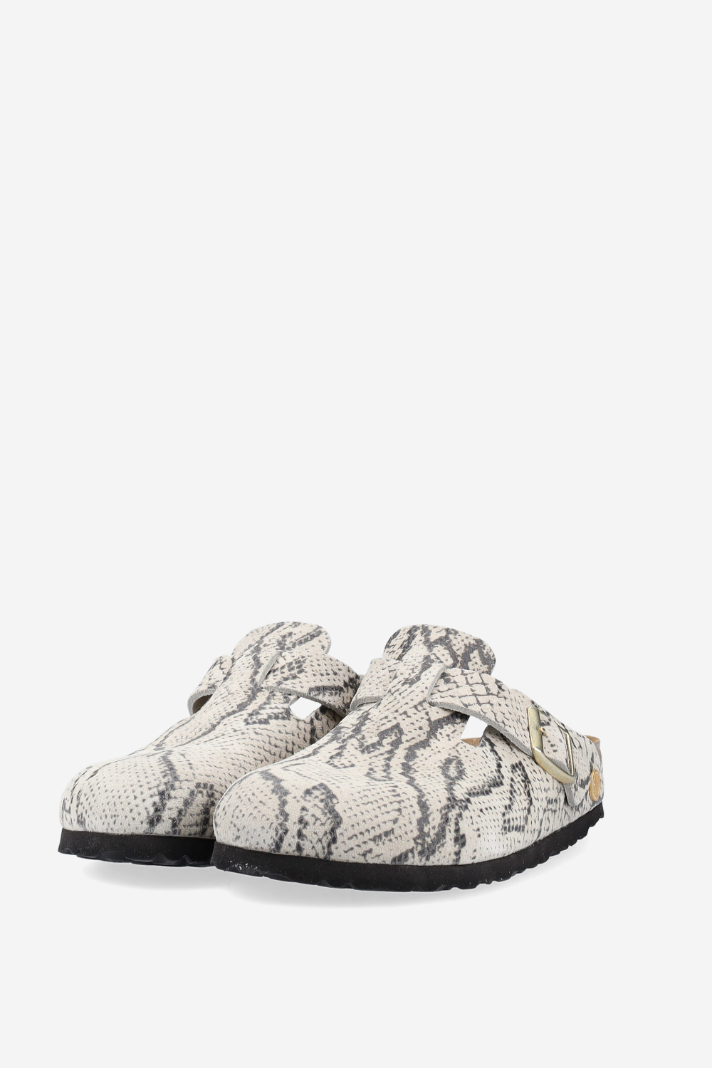 Boston rivet suede mules