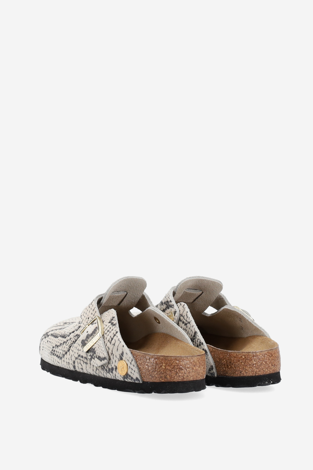 Boston rivet suede mules