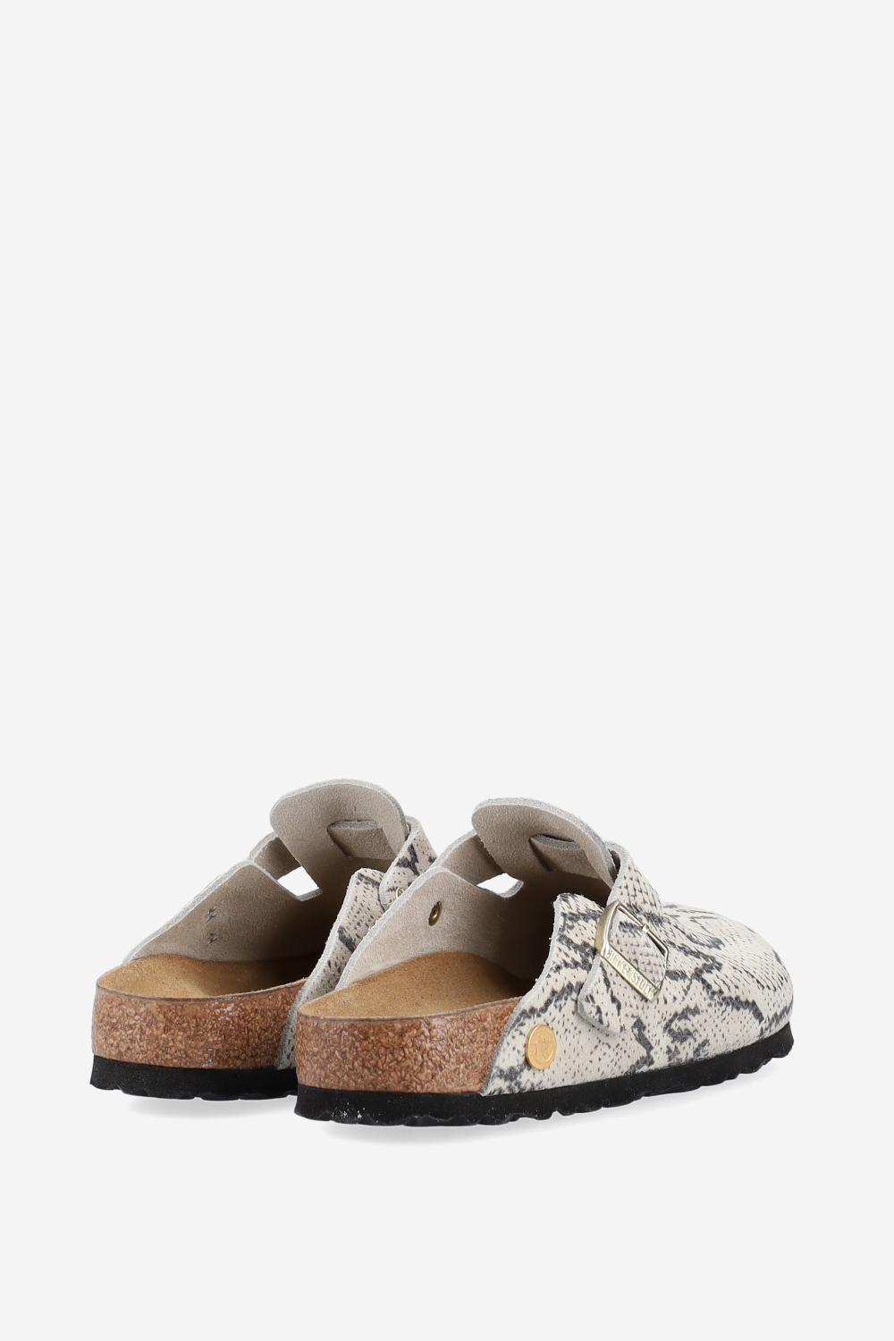 Boston rivet suede mules