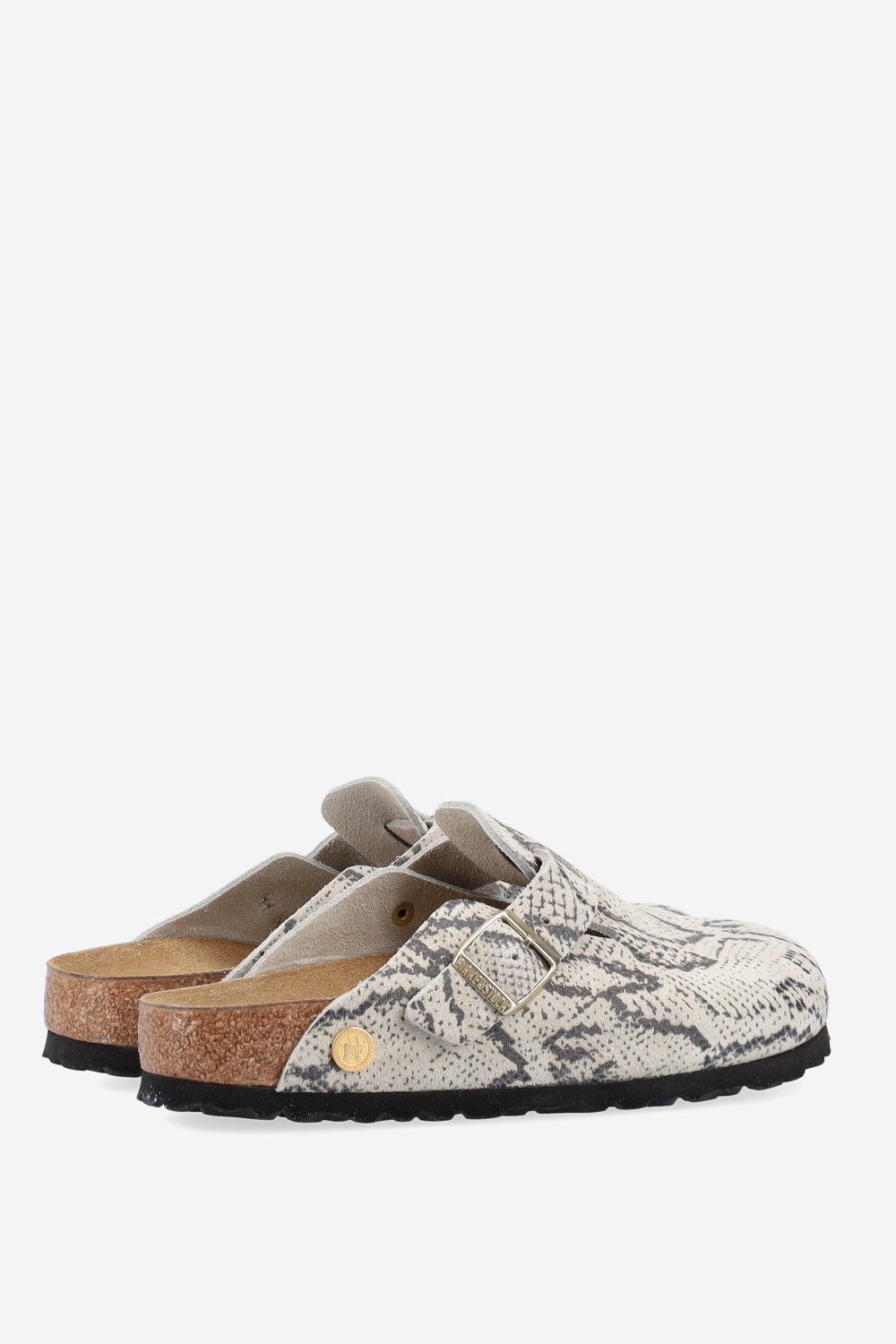 Boston rivet suede mules
