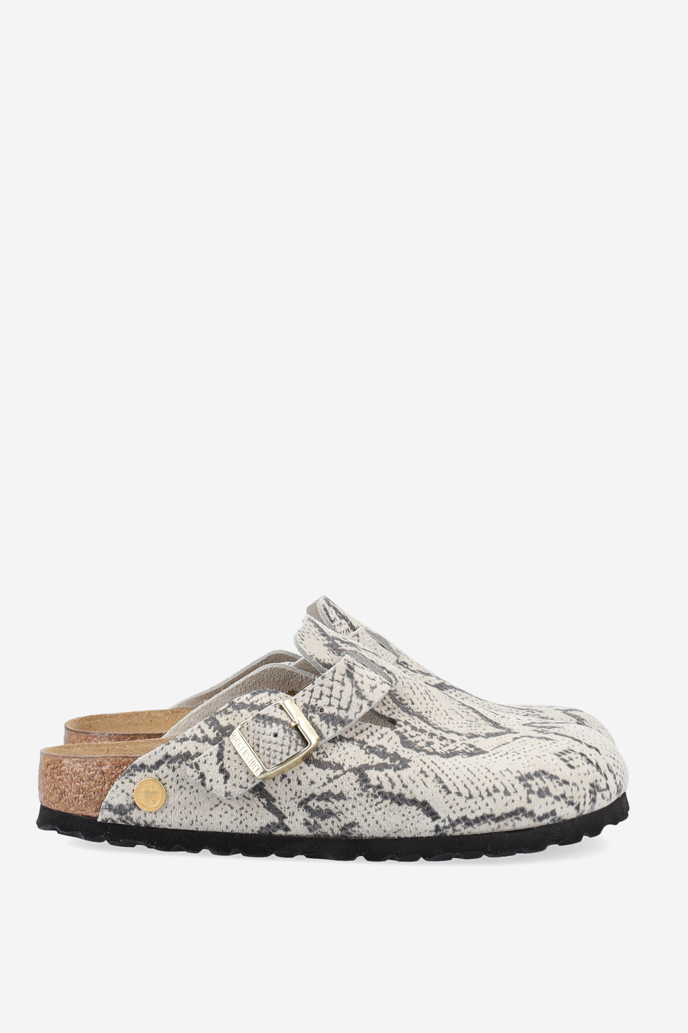Boston rivet suede mules