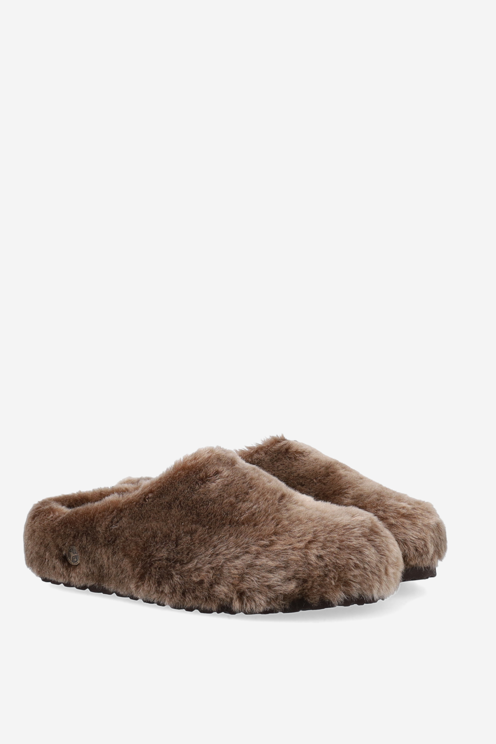 Amsterdam wrapped shearling mules