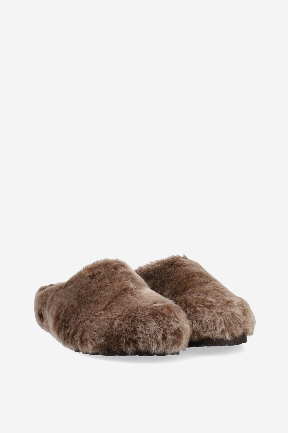 Amsterdam wrapped shearling mules