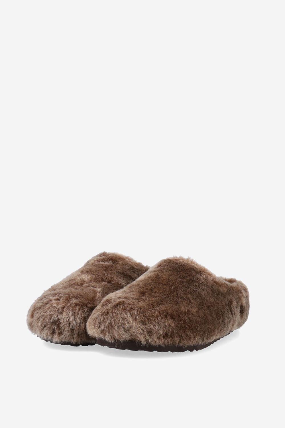 Amsterdam wrapped shearling mules