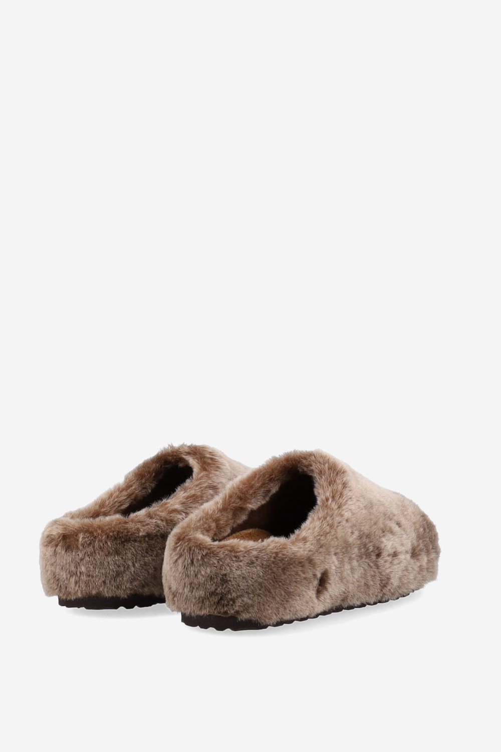 Amsterdam wrapped shearling mules
