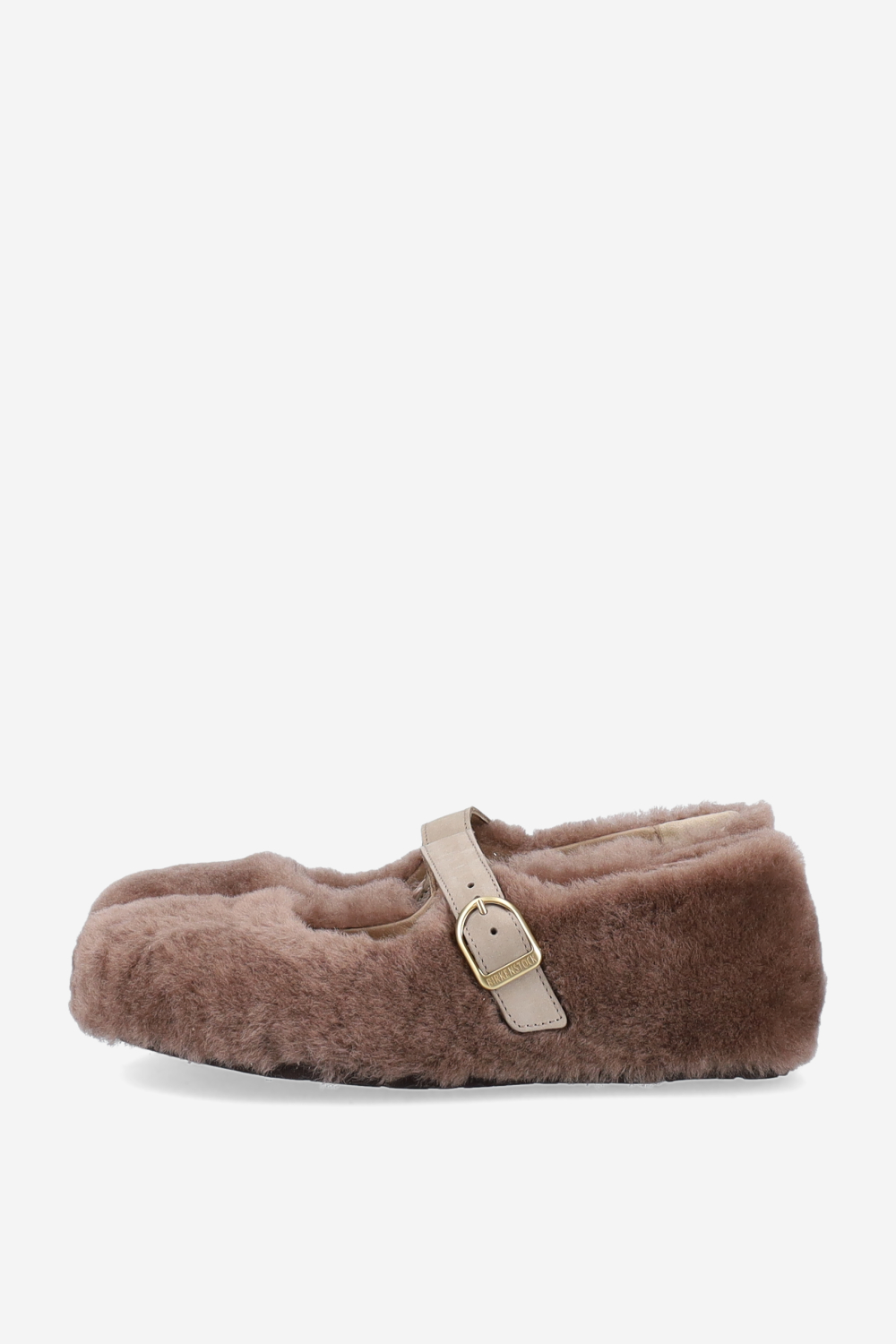 Santa clarinta fur shearling ballerinas