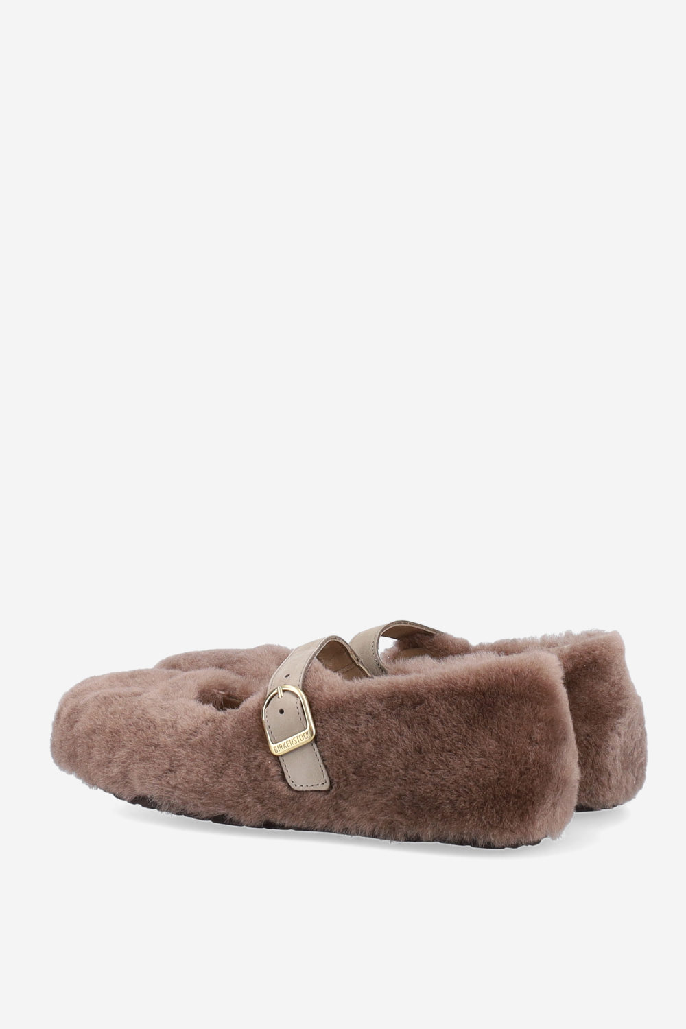 Santa clarinta fur shearling ballerinas