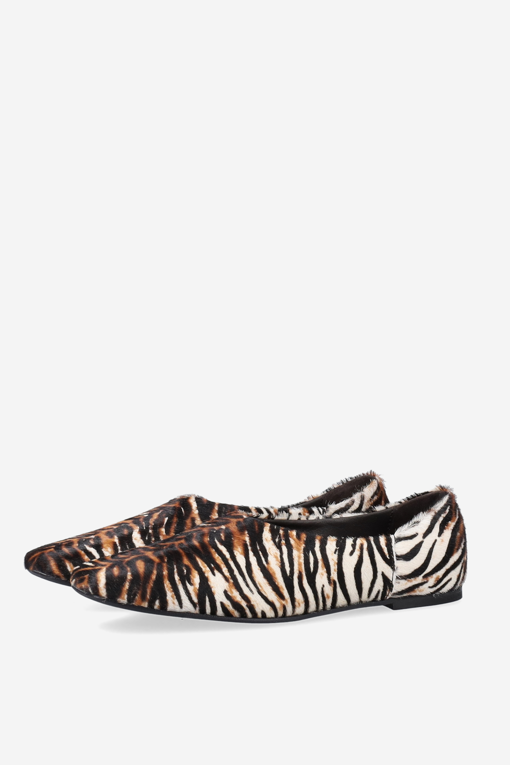 Pony-hair ballerinas