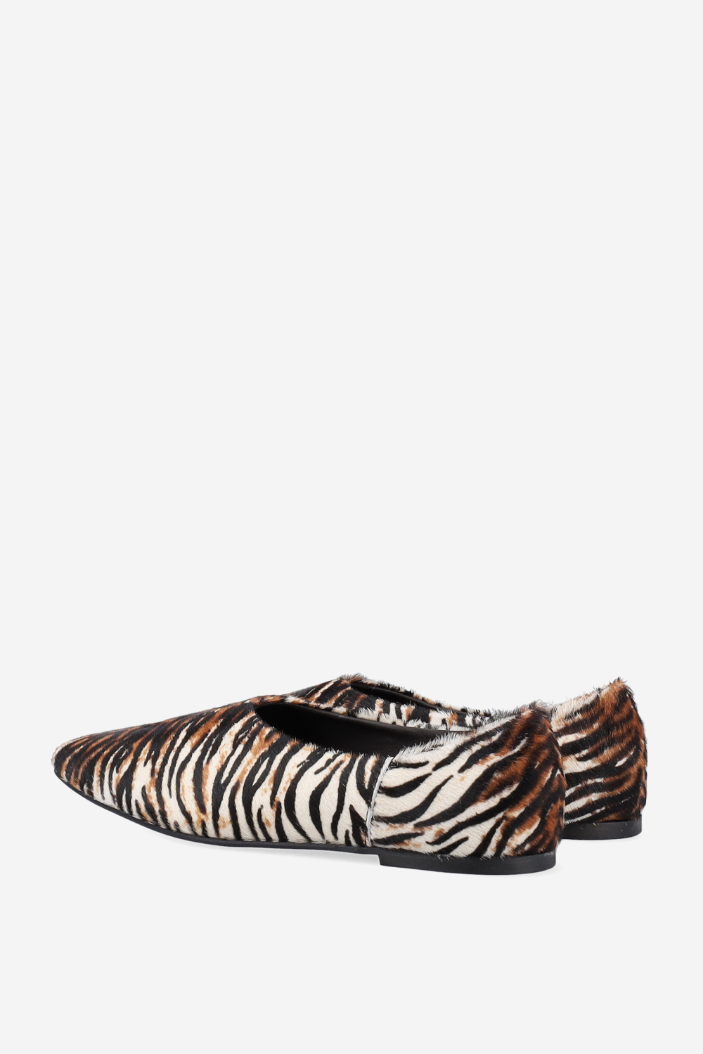 Pony-hair ballerinas