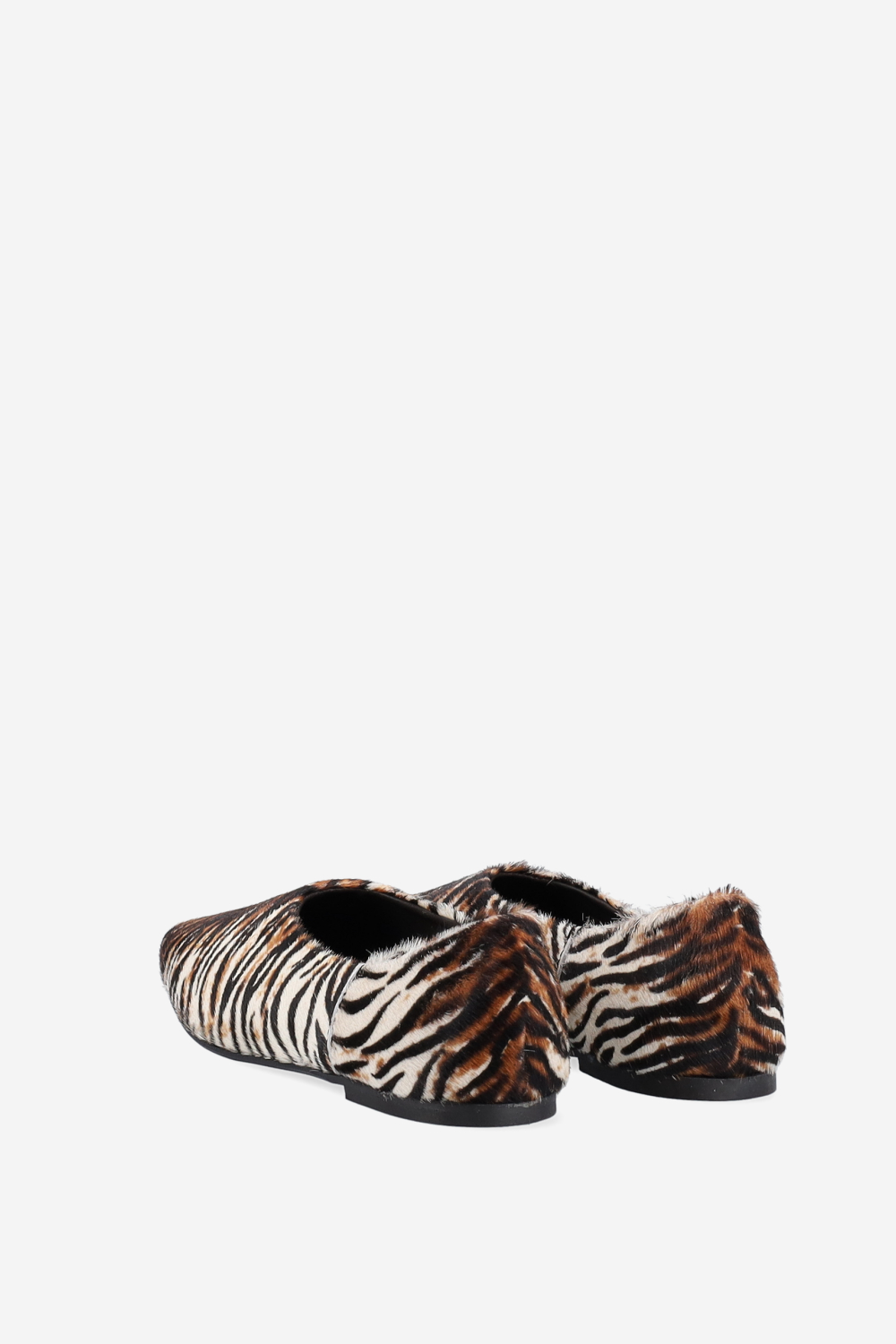 Pony-hair ballerinas