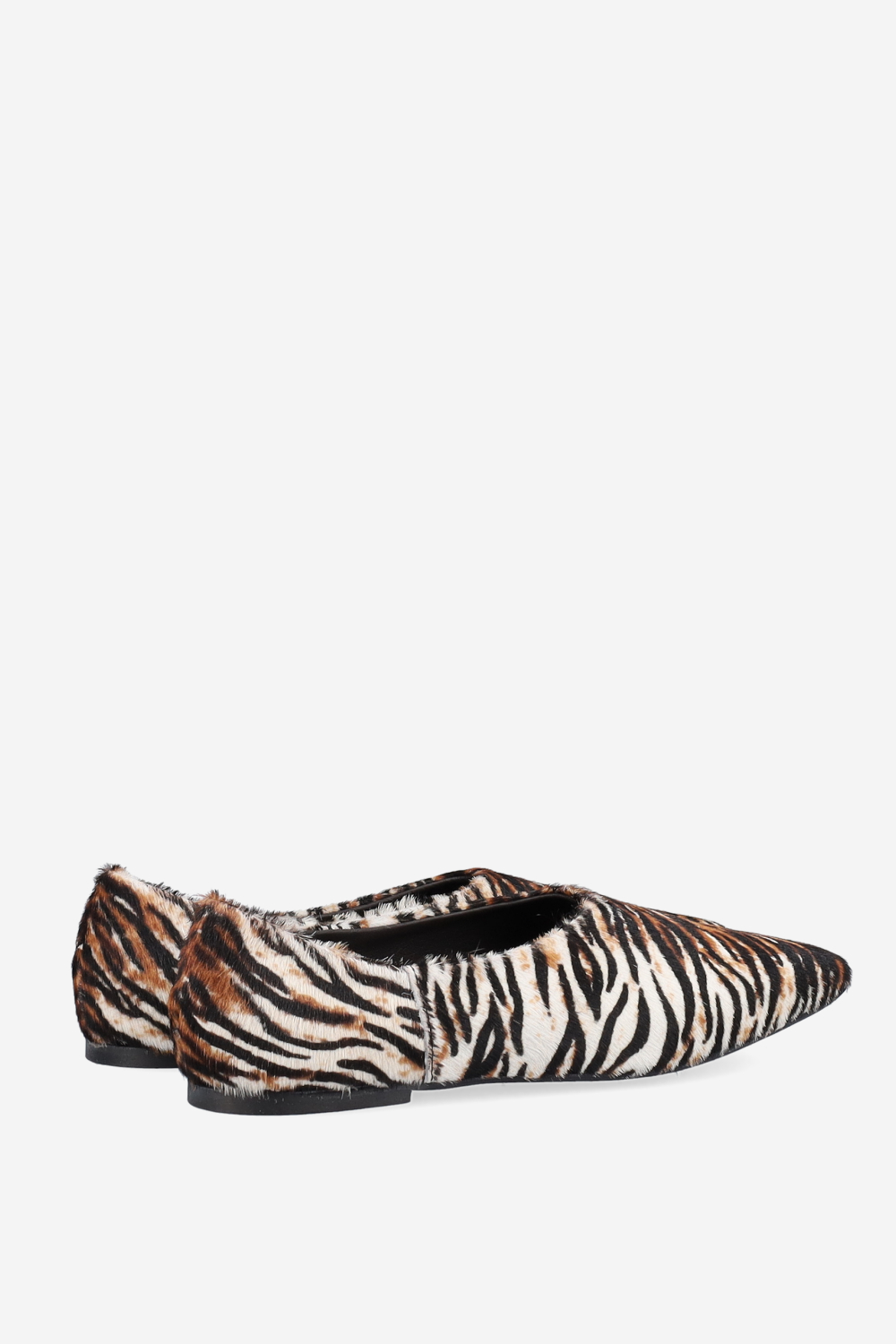 Pony-hair ballerinas